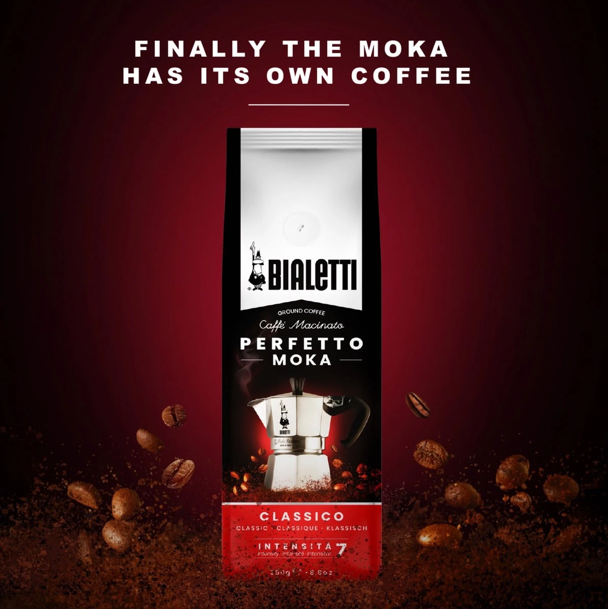 Bialetti Moka Classico Gemalen Koffie - 4 X 250 Gram - Image 7