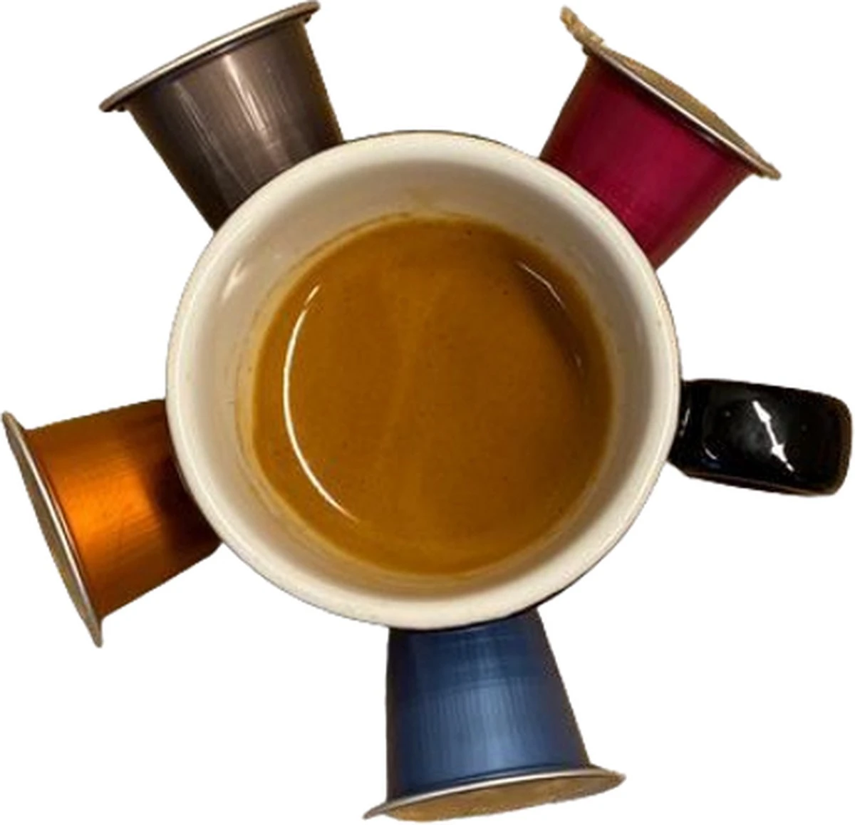 100 Capsules Epic Coffee - Ristretto - Nespresso® Compatible Aluminium Capsules - RFA Keurmerk - Doos 100 Stuks - Afbeelding 5