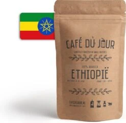 Café Du Jour 100% Arabica Ethiopië 1 Kilo Vers Gebrande Koffiebonen