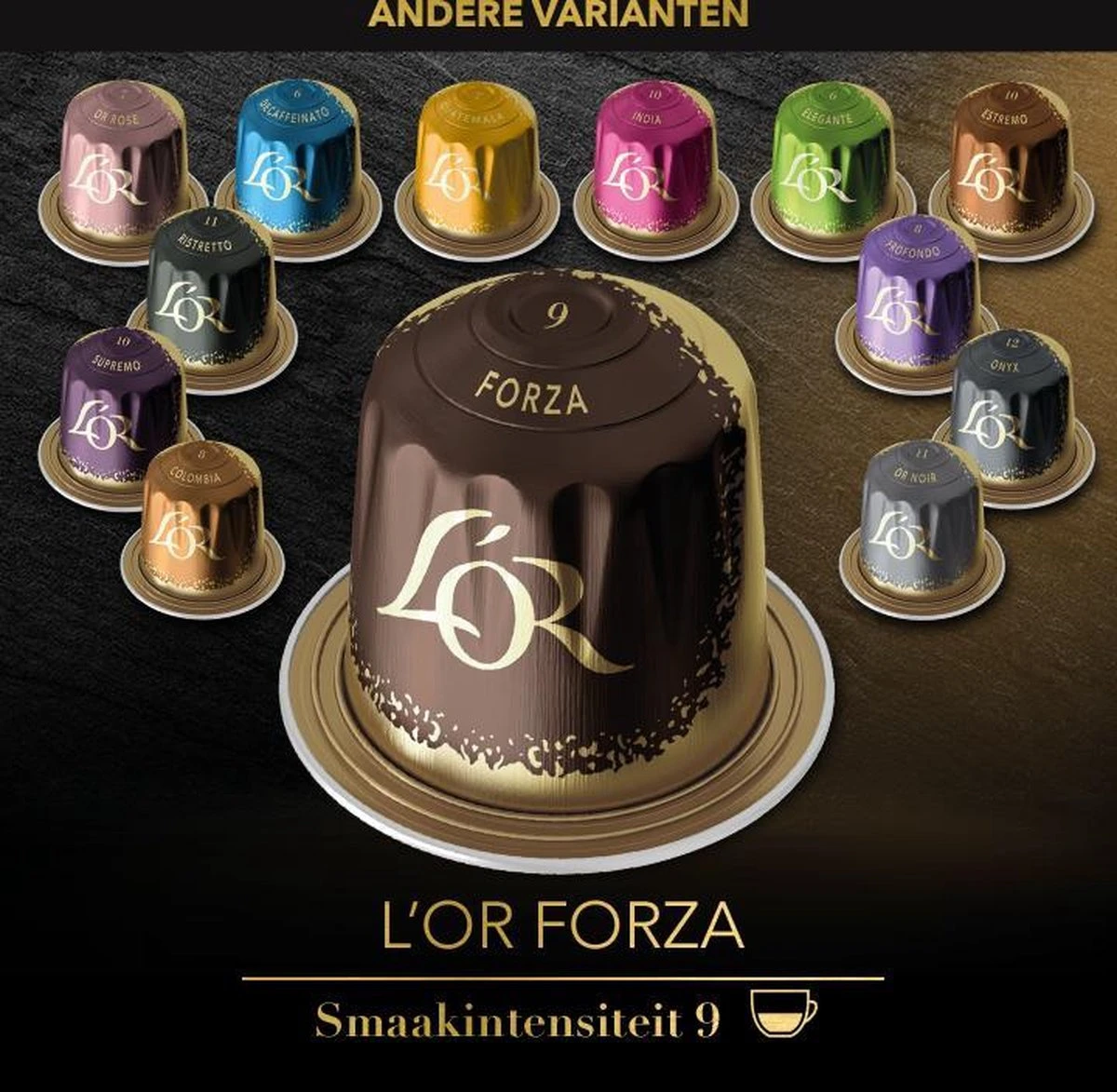 L'OR Espresso Forza Koffiecups - Intensiteit 9/12 - 10 X 10 Capsules - Image 10