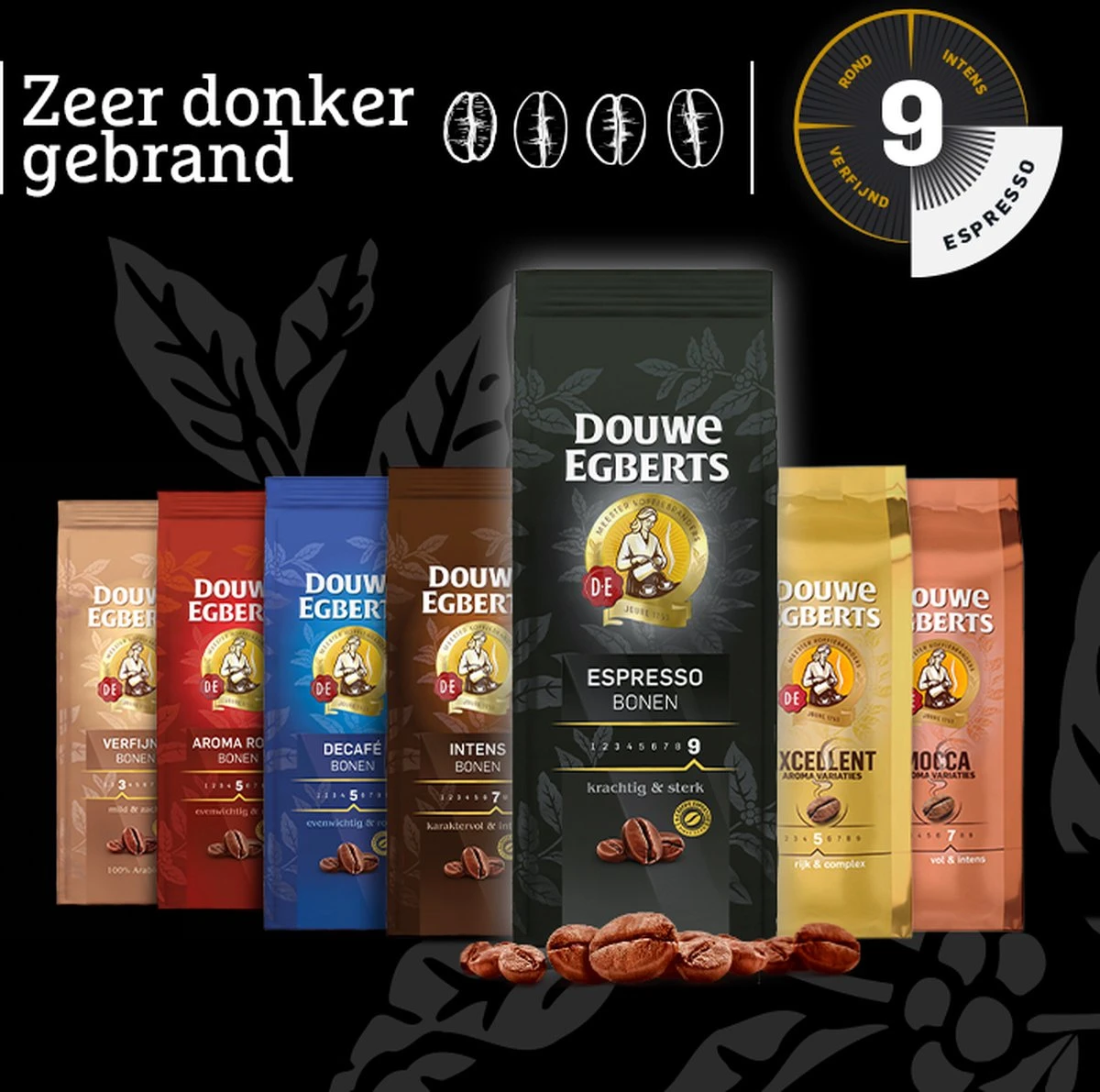 Douwe Egberts Espresso Koffiebonen - 4 X 1000 Gram - Extra Grote Verpakking - Image 8