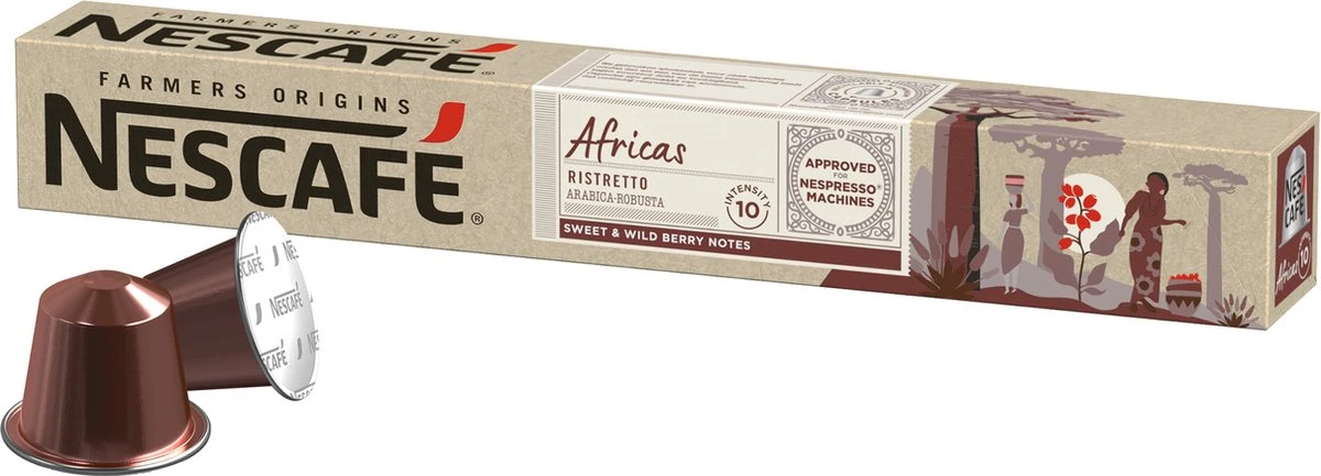 Nescafé Farmers Origins Africas Ristretto Capsules - 120 Koffiecups - Image 2