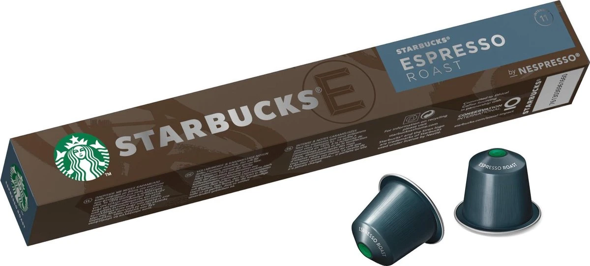 Starbucks By Nespresso Espresso Dark Roast Capsules - 120 Koffiecups - Image 4
