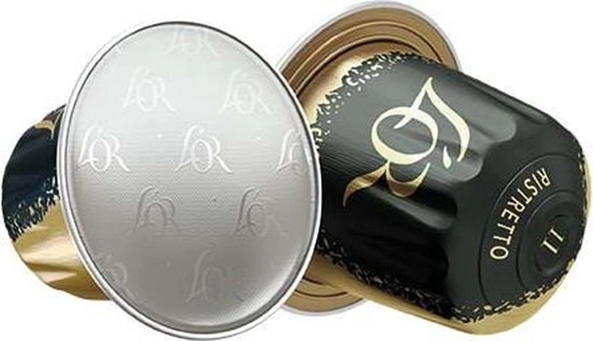 Koffiecups Douwe Egberts L'OR Espresso Ristretto - 20 Cups - Koffie Smaaksterkte 11 - Image 2