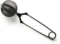 Soolong Theezeef - Zwart - Thee Ei - Trendy - 50mm - 1stuks