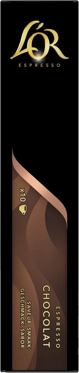 L'OR Espresso Chocolat Koffiecups - 10 X 10 Capsules - Image 4