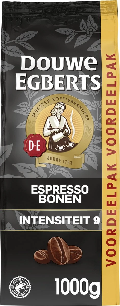 Douwe Egberts Espresso Koffiebonen - 4 X 1000 Gram - Extra Grote Verpakking - Image 2