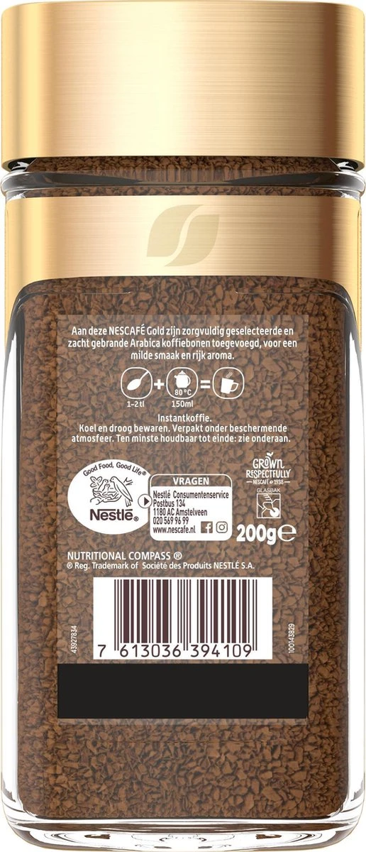 Nescafé Gold Oploskoffie - 6 Potten à 200 Gram - Image 2