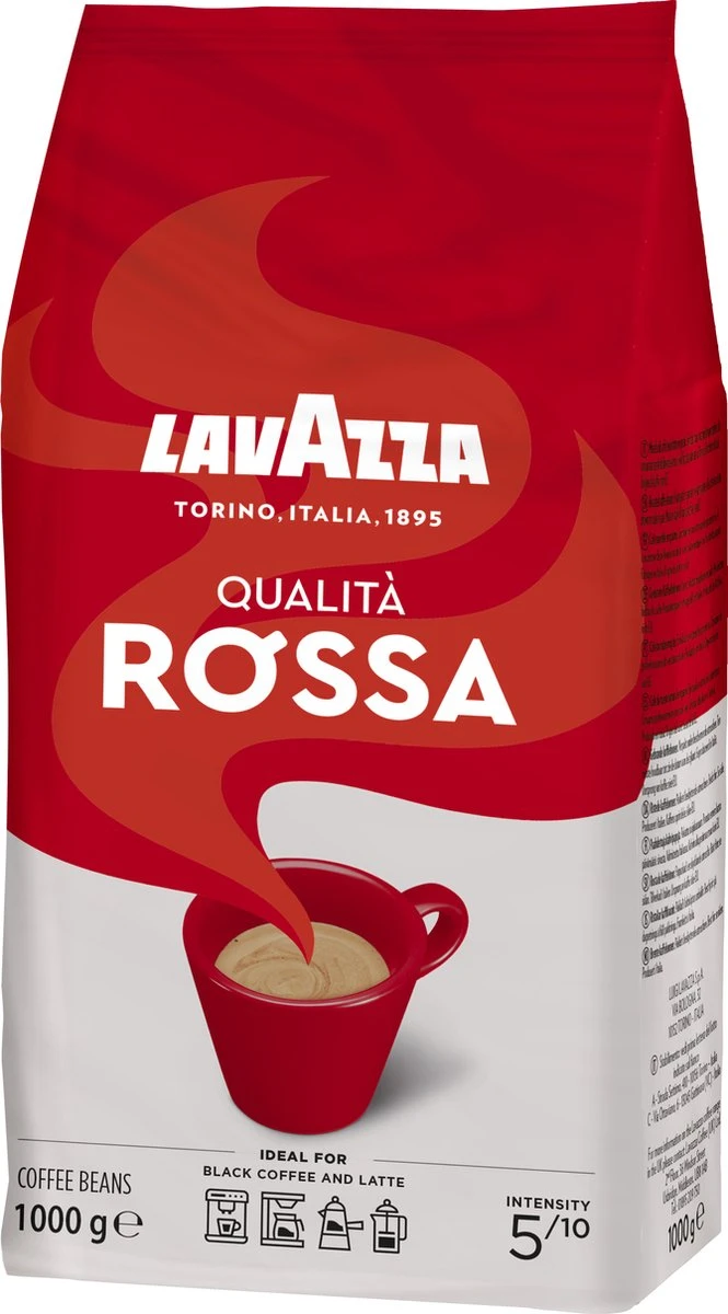 Lavazza Qualita Rossa Koffiebonen - 1 Kg - Image 2
