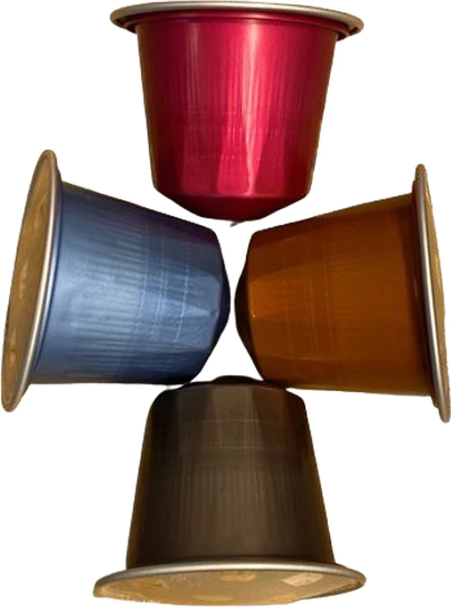 100 Capsules Epic Coffee - Ristretto - Nespresso® Compatible Aluminium Capsules - RFA Keurmerk - Doos 100 Stuks - Afbeelding 4