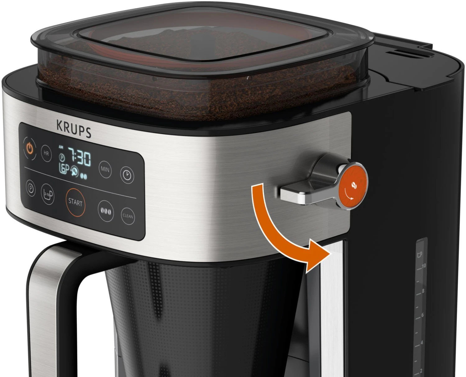 Krups Filterkoffieapparaat KM760D Aroma Partner - Afbeelding 6