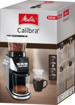 Melitta Koffiemolen Calibra 1027-01 Zwart/edelstaal