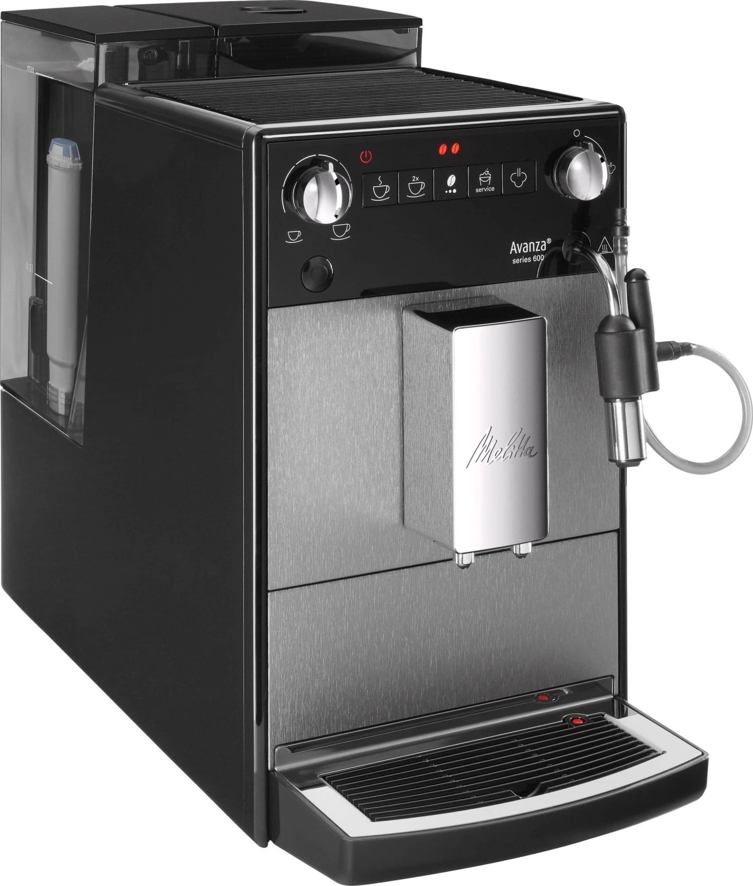 Melitta Volautomatisch Koffiezetapparaat Avanza® F270-100 Mystic Titan, Compact, Maar XL Waterreservoir & XL Bonenreservoir, Met Melkschuim-systeem - Afbeelding 14