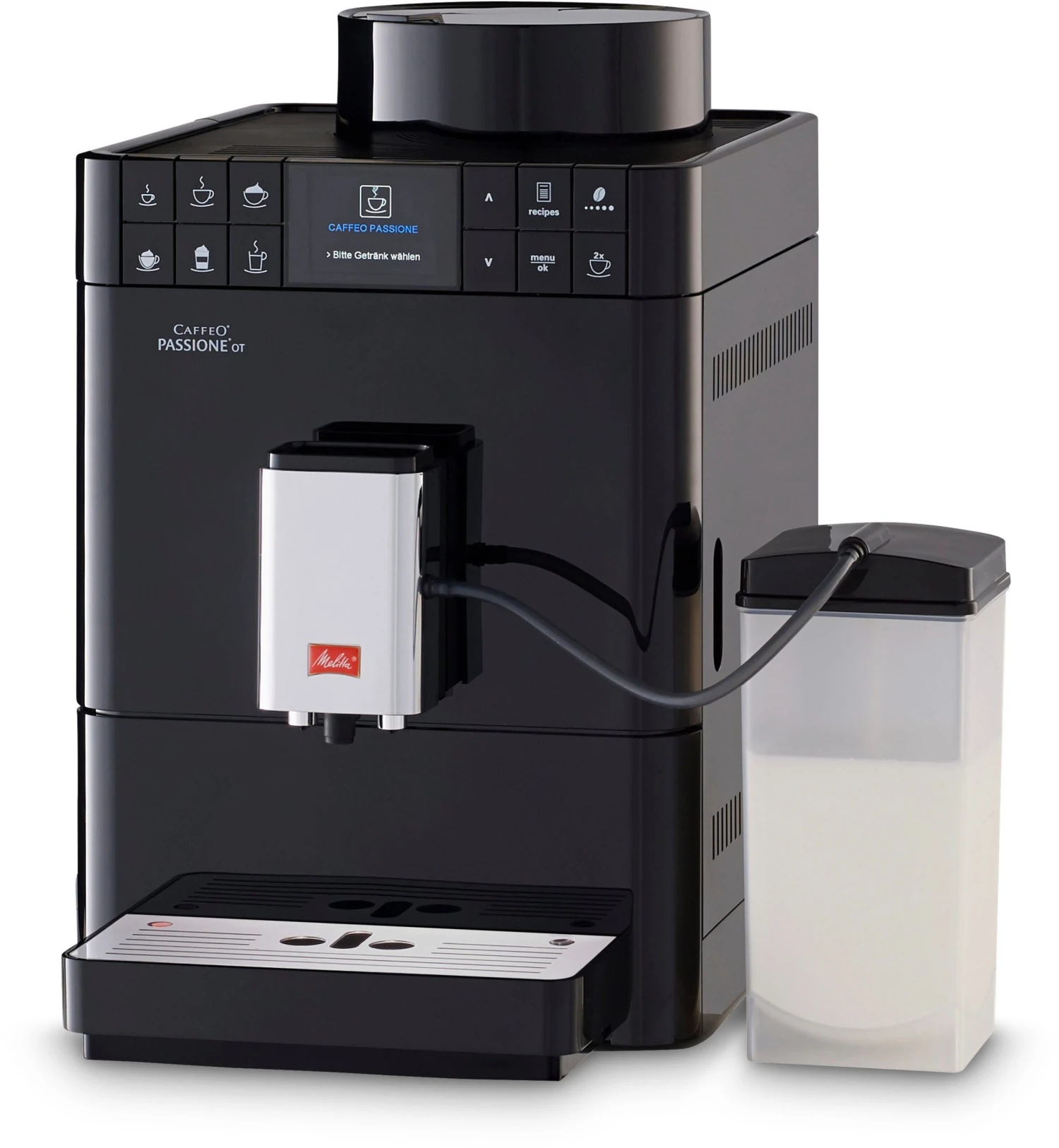 Melitta Volautomatisch Koffiezetapparaat Passione® One Touch F53/1-102, Zwart, One-touch-functie, Per Kopje Precies De Juiste Hoeveelheid Versgemalen Bonen - Afbeelding 4