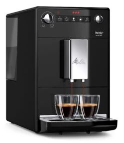 Melitta Volautomatisch Koffiezetapparaat Purista® F230-102, Zwart, Favoriete Koffie-functie, Compact & Extra Geruisloos