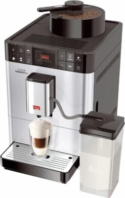 Melitta Volautomatisch Koffiezetapparaat Varianza® CSP F57/0-101, Zilver, Kopjes Individueel Doseren: My Bean Select, 10 Koffierecepten